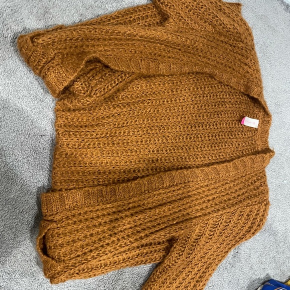 Long burnt orange/brown Cardigan - Picture 1 of 1